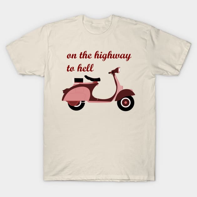 Highway to hell. T-Shirt by SpassmitShirts